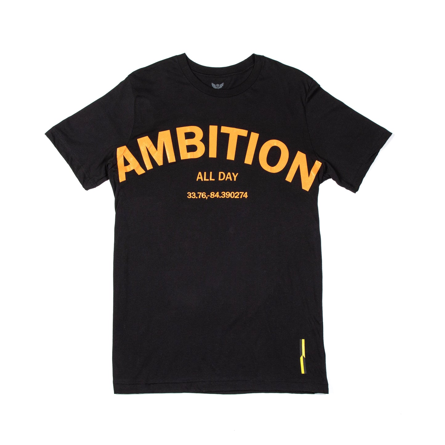 MEN’S “AMBITION” GRAPHIC TEE - BLACK
