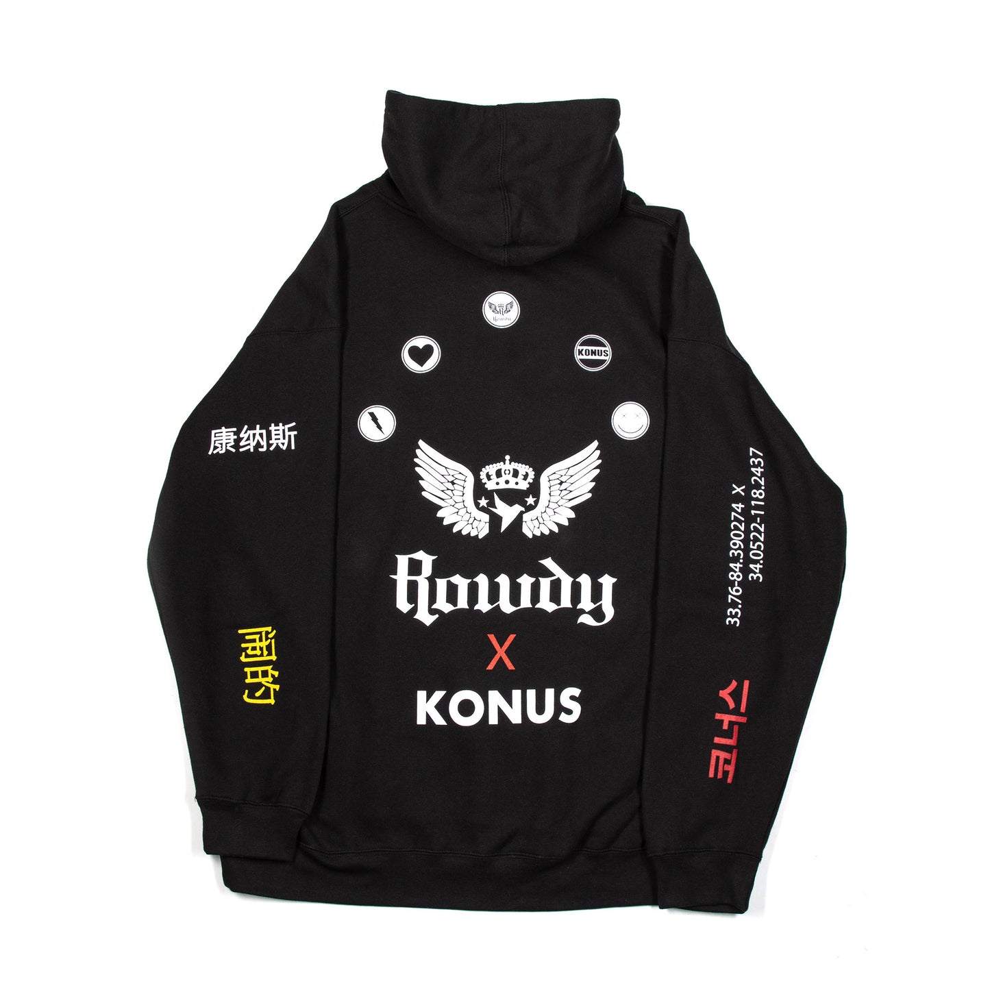 ROWDY X KONUS GRAPHIC HOODIE