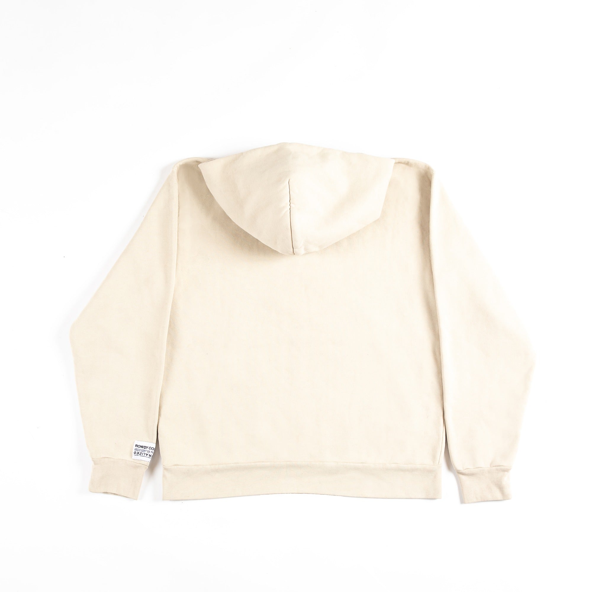 ROWDY RICO HOODIE BEIGE