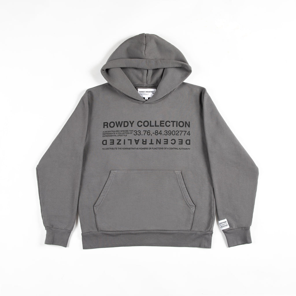 DECENTRALIZED HOODIE – GREY