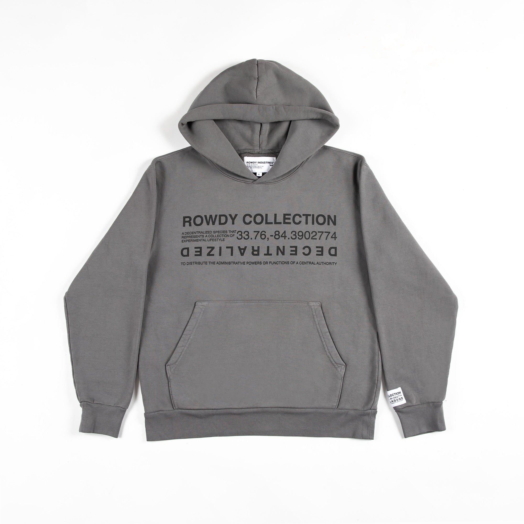 DECENTRALIZED HOODIE – GREY