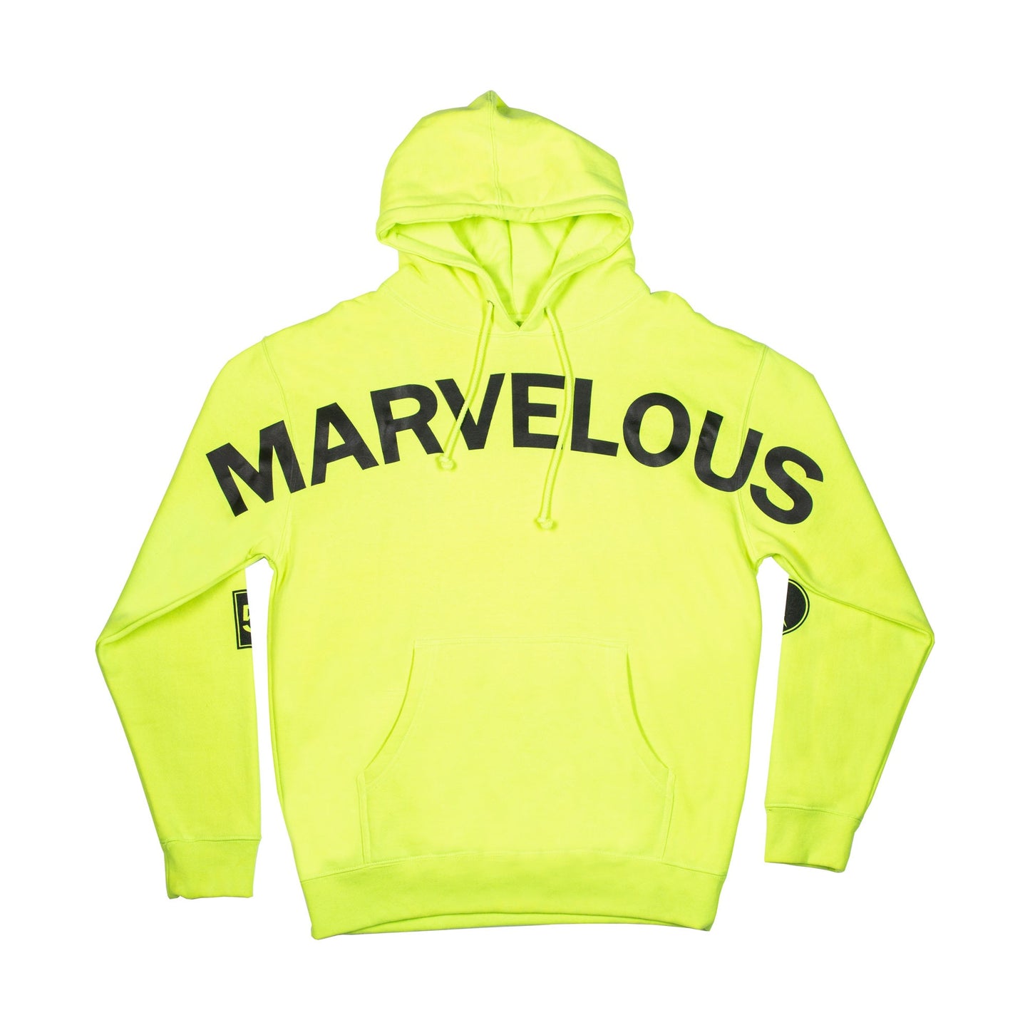 MEN’S “MARVELOUS” GRAPHIC HOODIE - NEON