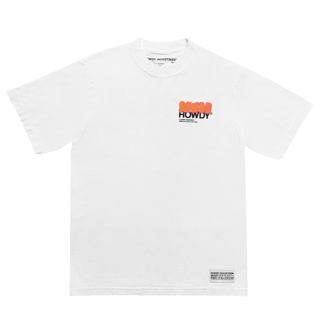 Graffiti Shirt, Orange, unisex