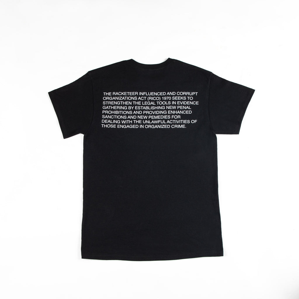 ROWDY RICO T-SHIRT BLACK
