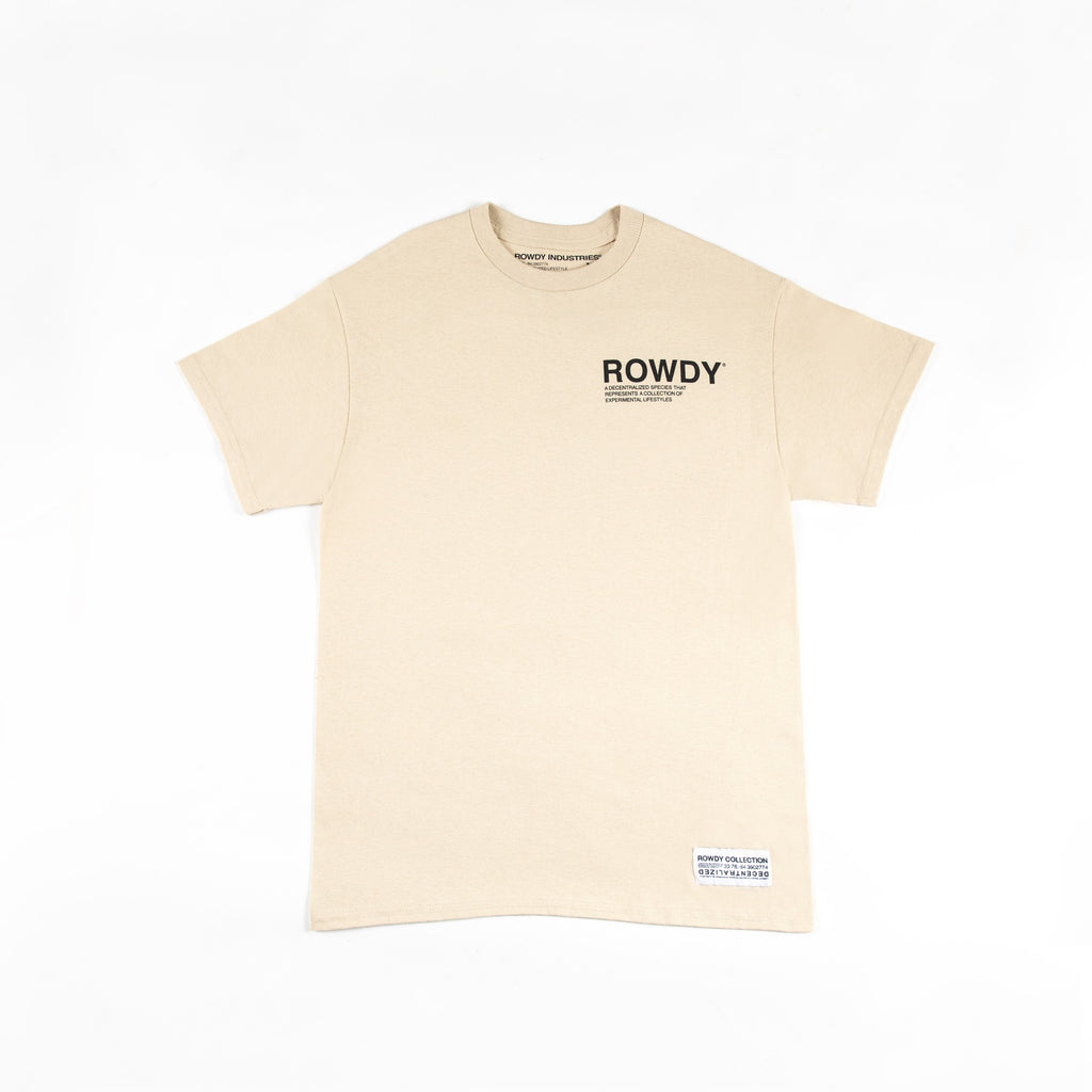 ROWDY BEIGE T-SHIRT