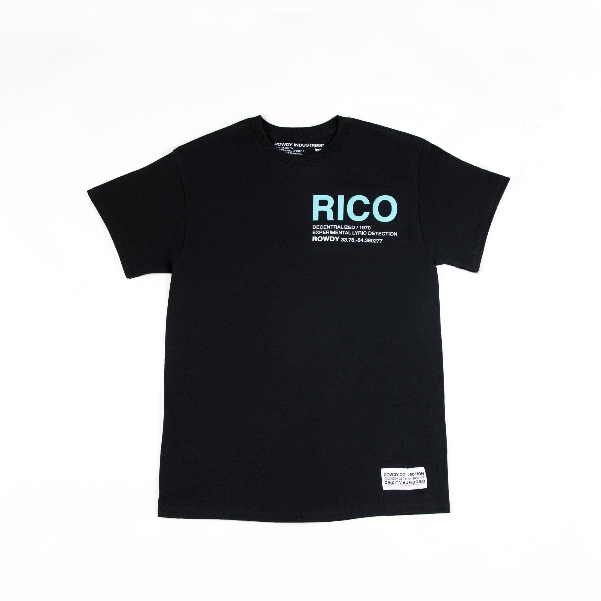 ROWDY RICO T-SHIRT BLACK