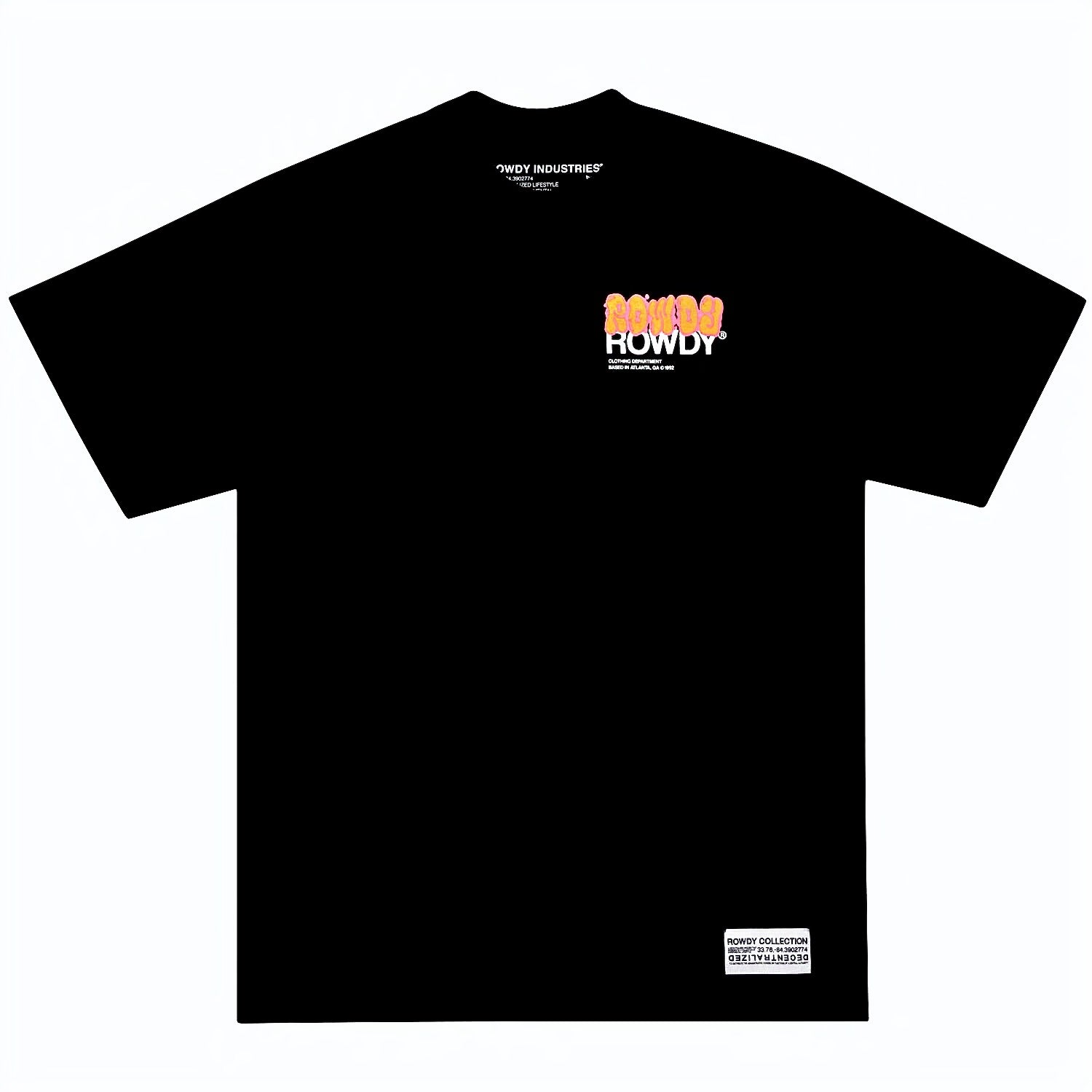 Graffiti Shirt, Orange, unisex