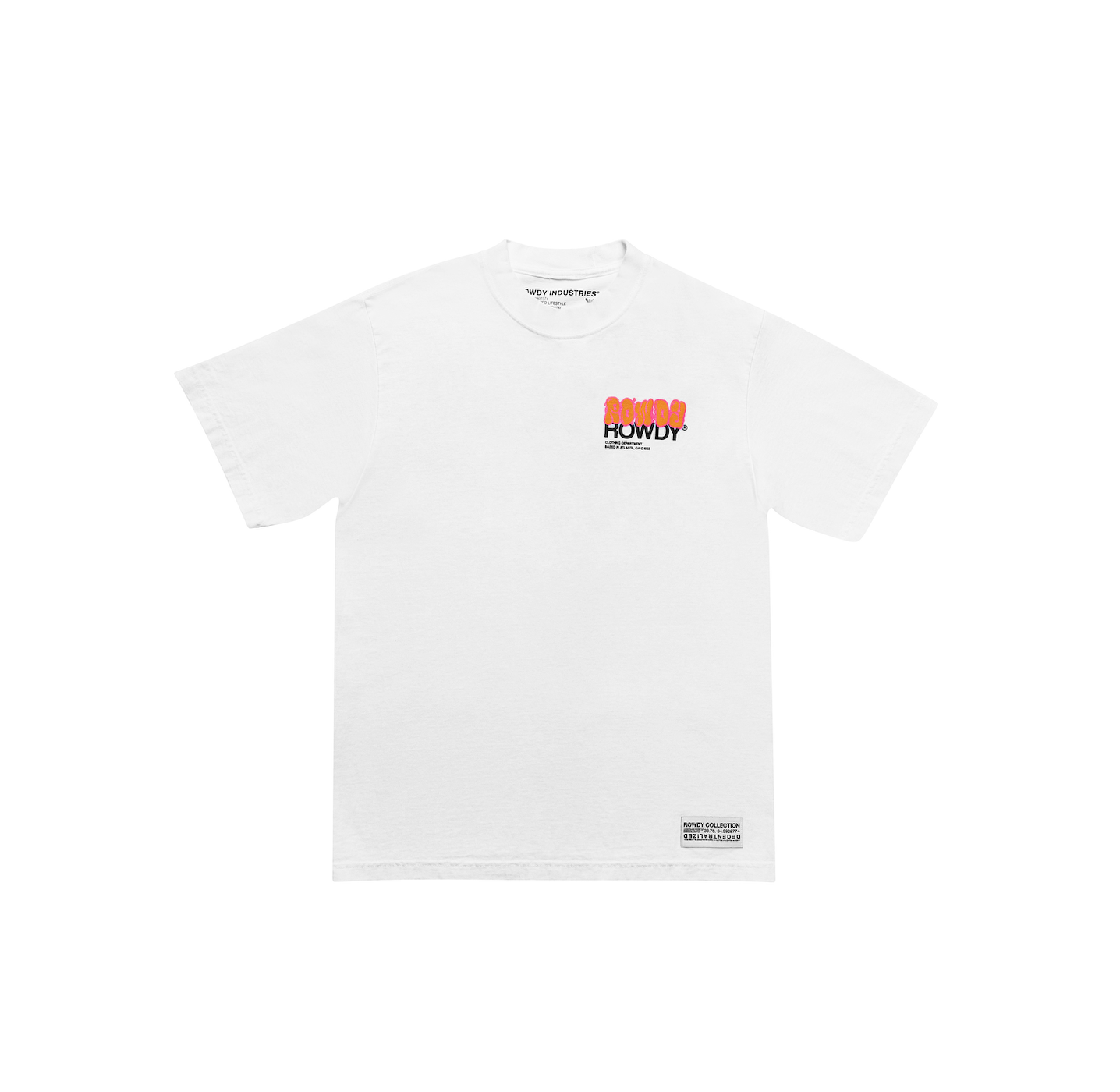 Graffiti Shirt, Orange, unisex