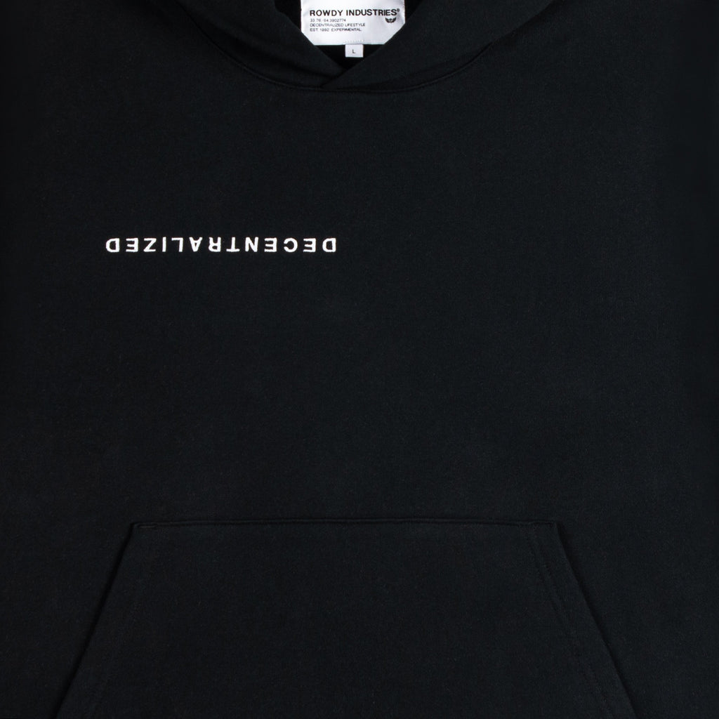DECENTRALIZED HOODIE – BLACK