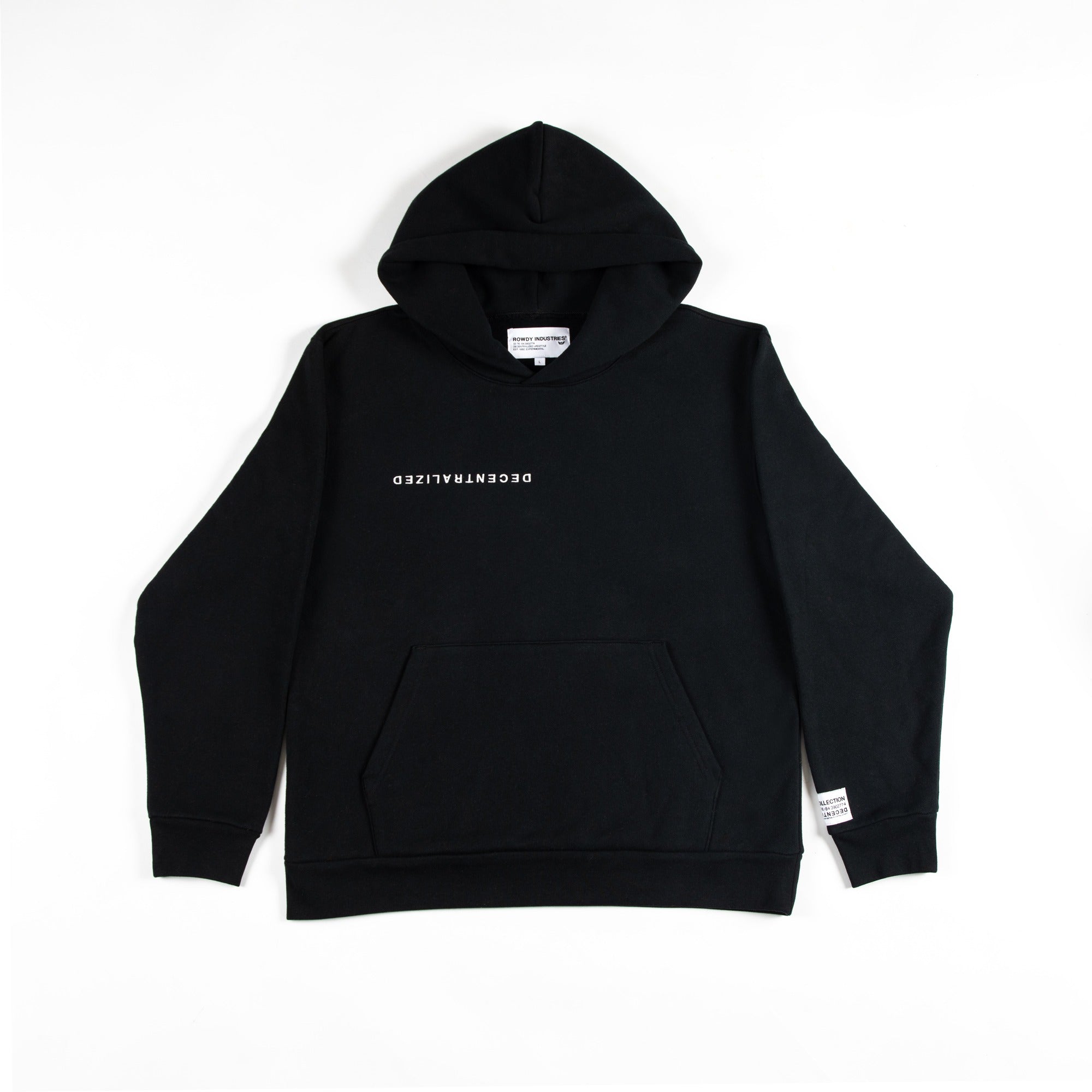 DECENTRALIZED HOODIE – BLACK