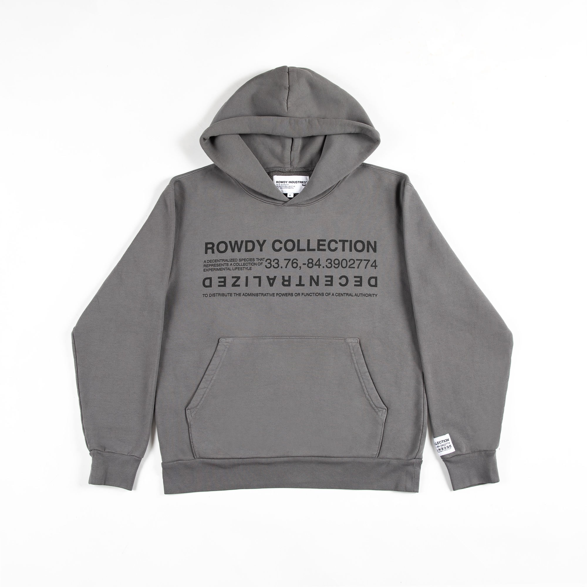 Rowdy Collection Hoodie Grey